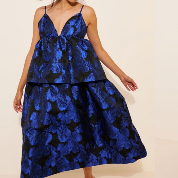 Anthropologie Sleeveless Open-Back Midi DressC20
